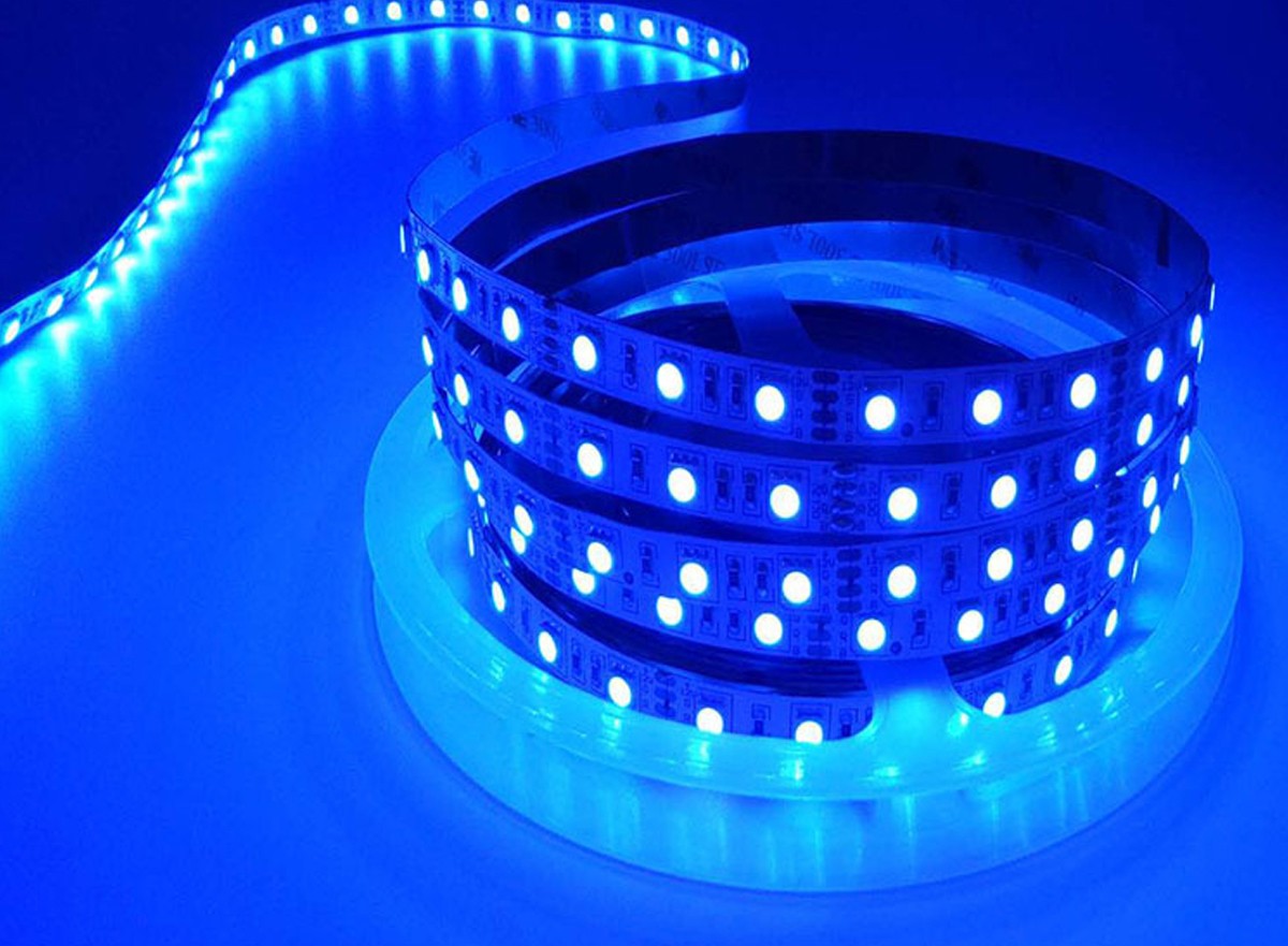 RGB-12V-裸板-白板-10寬-60燈(藍(lán)光）