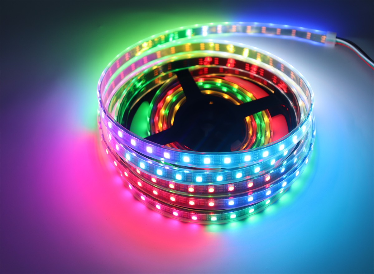 內(nèi)置SK6812 60段60燈 幻彩  套管防水