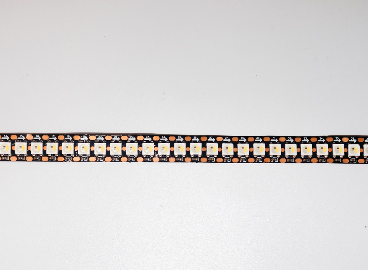 內置SK6812 5050RGBW 144燈 5V 單點單控