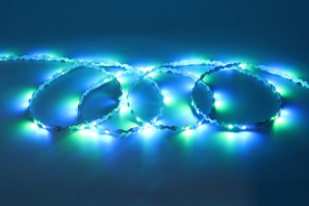 內置SK6813 5050RGB 20段60燈S型 12V 單點單控斷點續(xù)傳(圖4)