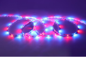 內置SK6813 5050RGB 20段60燈S型 12V 單點單控斷點續(xù)傳(圖2)